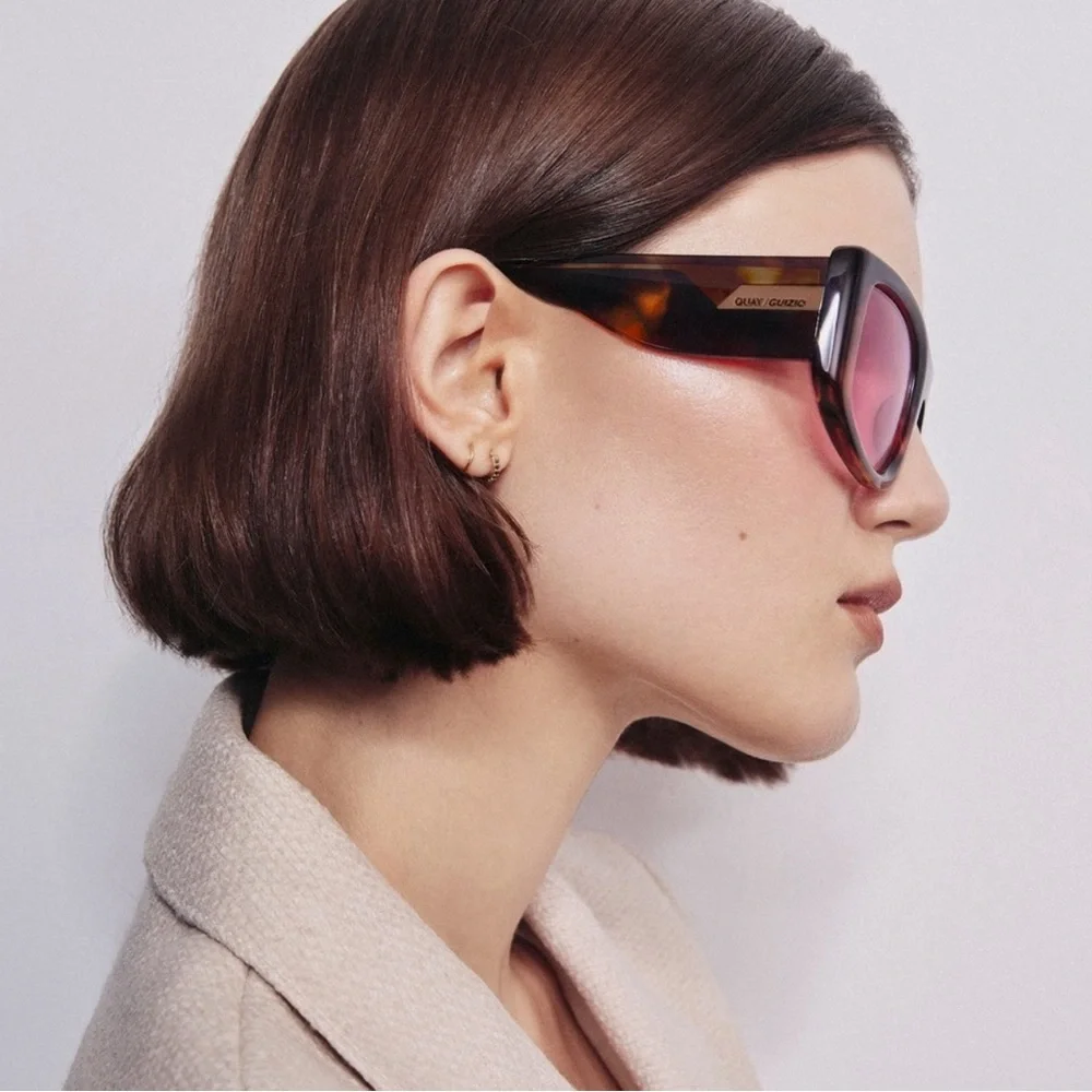 Quay Australia UNIFORM Brown Tortoise/ Rose